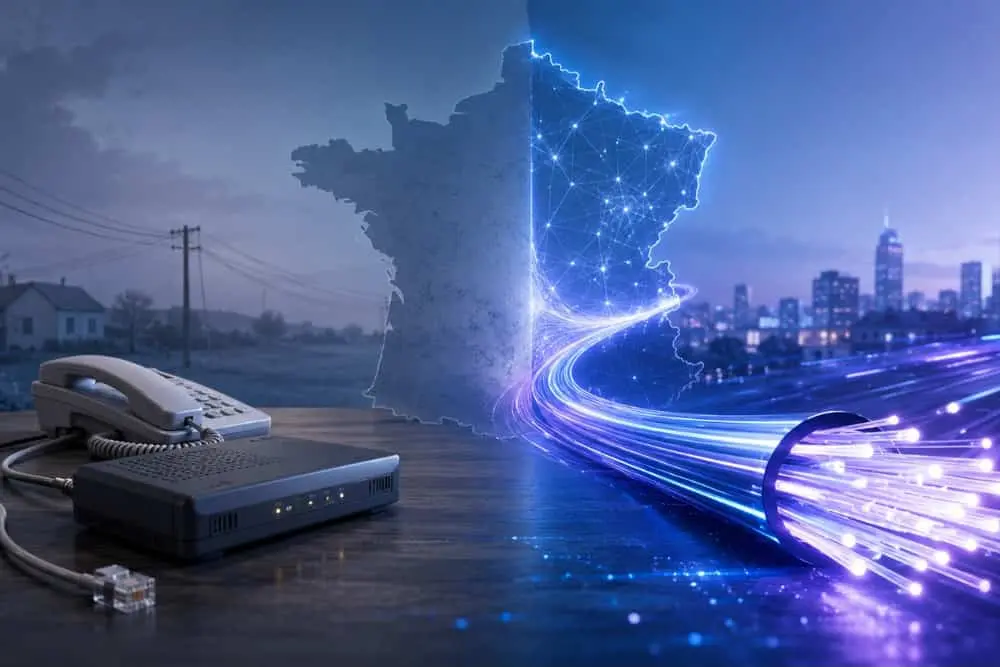 Fin de l'ADSL en France : conservation du numéro fixe lors du passage à la fibre optique